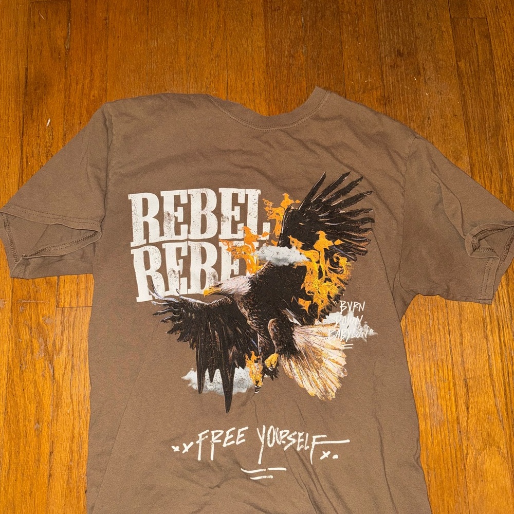 PacSun Brown Graphic Tee